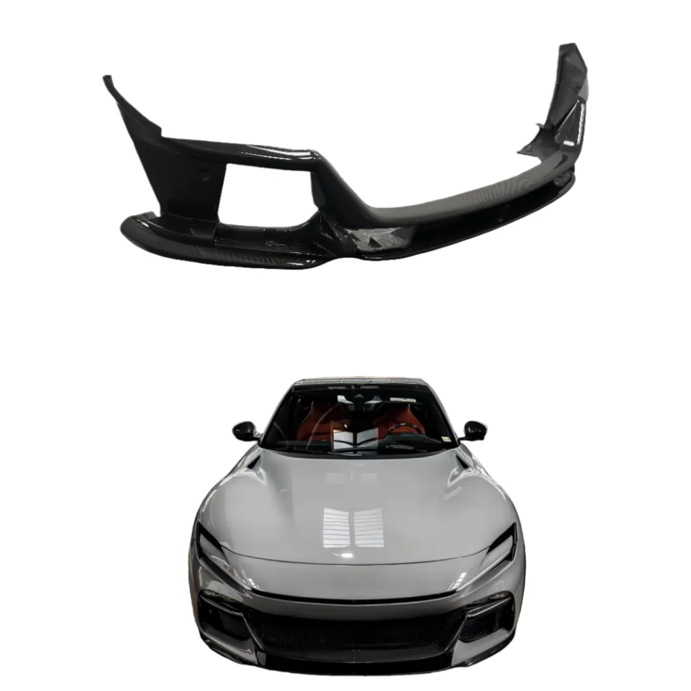 For Ferrari Modified OEM Style Dry Carbon Fiber Front Bumper Lip and Front Middle Lip Body Parts for Ferrari Purosangue
For Ferrari Modified OEM Style Dry Carbon Fiber Front Bumper Lip and Front Middle Lip Body Parts for Ferrari Purosangue