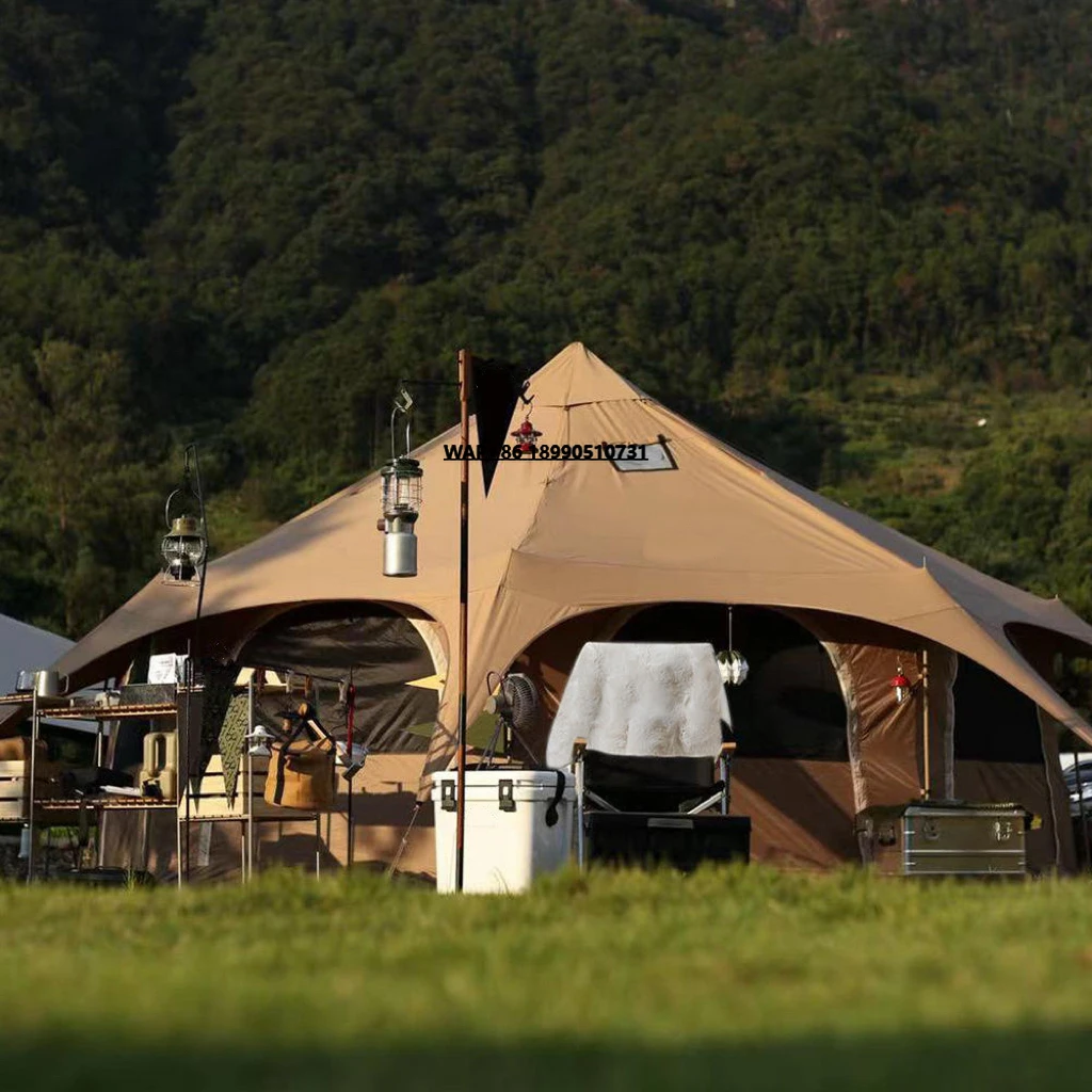 Family Camping Large Luxury Yurt Party Tent Outdoor Camping 8 10 Person Waterproof Sunshade Picnics Hiking Tent Glamping Tents
Family Camping Large Luxury Yurt Party Tent Outdoor Camping 8 10 Person Waterproof Sunshade Picnics Hiking Tent Glamping Tents