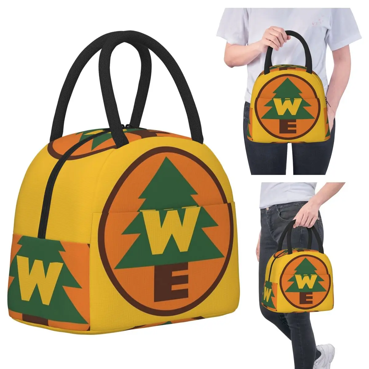 Wilderness Explorer Logo Insulated Lunch Bag for Women Office Cooler Thermal Food Box Tote Leakproof Lunch Boxes Container
Wilderness Explorer Logo Insulated Lunch Bag for Women Office Cooler Thermal Food Box Tote Leakproof Lunch Boxes Container