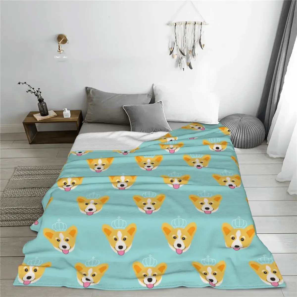 Corgi Puppy Dog Baby Blankets Sofa Cover Flannel All Season Animal Super Portable Soft Throw Blankets for Home Bedroom Quilt
Corgi Puppy Dog Baby Blankets Sofa Cover Flannel All Season Animal Super Portable Soft Throw Blankets for Home Bedroom Quilt