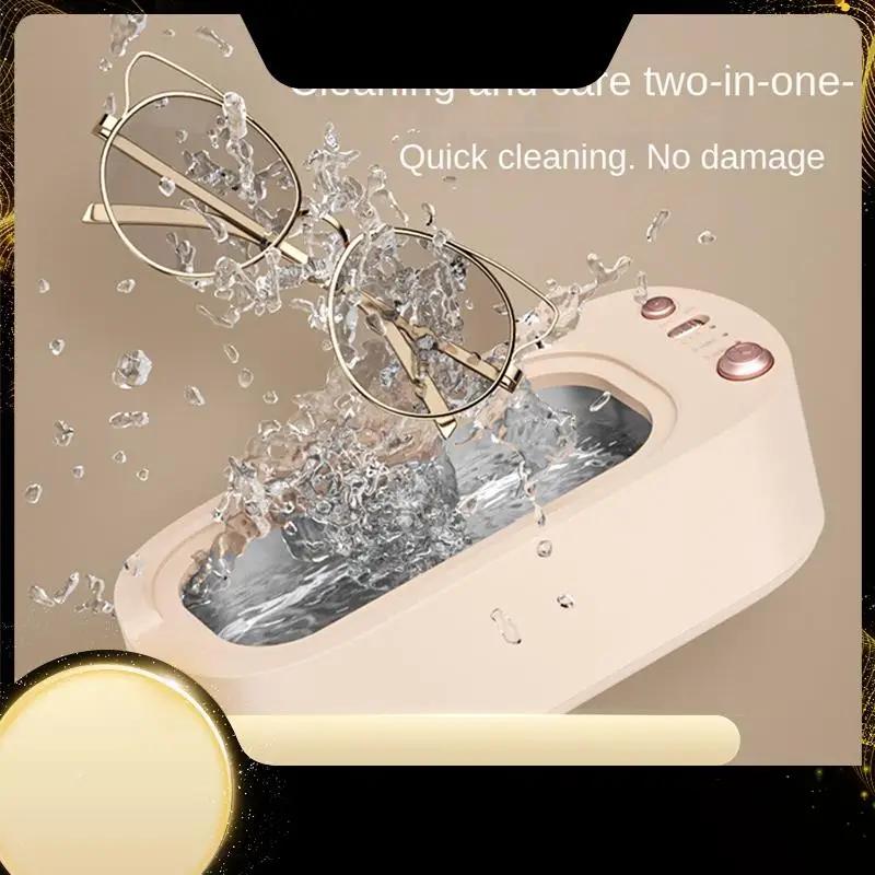 Ultrasonic Jewelry Cleaner Machine, Professional Sonic Jewelry Cleaner With 3 Timer Modes For Glasses, Jewelry Easy To Use Pink 
Ultrasonic Jewelry Cleaner Machine, Professional Sonic Jewelry Cleaner With 3 Timer Modes For Glasses, Jewelry Easy To Use Pink