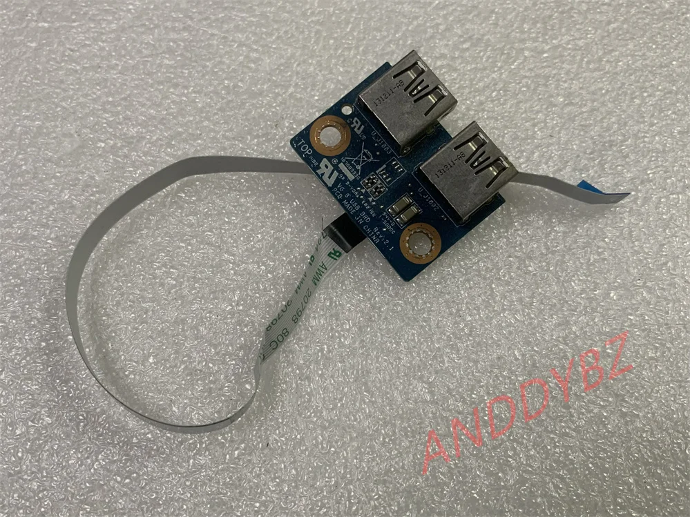 Genuine for TOSHIBA SATELLITE L50-A USB Board+Cable VG 8 USB BRD Rev.2.1 Works perfectly
Genuine for TOSHIBA SATELLITE L50-A USB Board+Cable VG 8 USB BRD Rev.2.1 Works perfectly