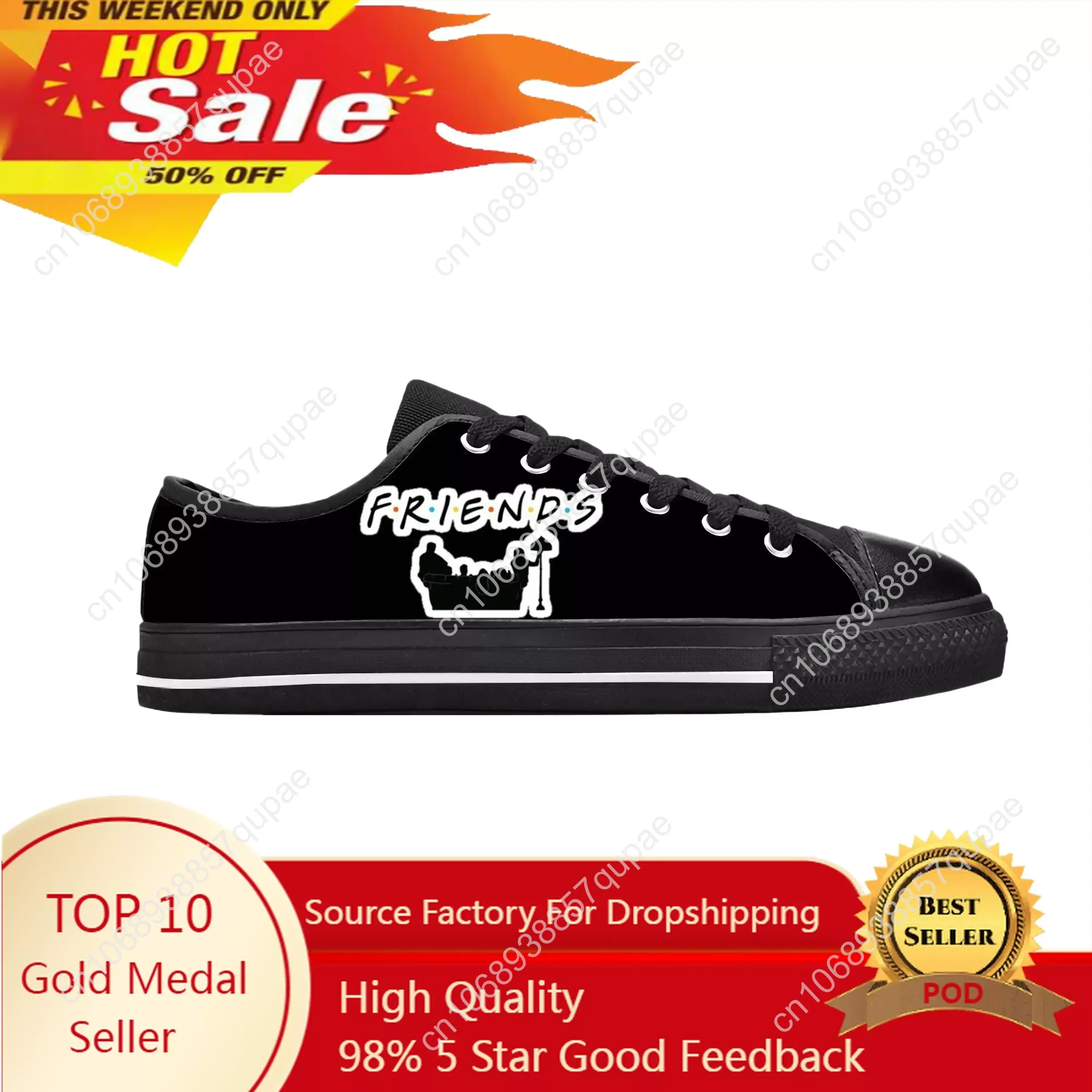 Friends Tv Show Movie Anime Cartoon Manga Comic Casual Shoes High Top Lightweight Breathable Mens Womens Latest Custom Sneakers
Friends Tv Show Movie Anime Cartoon Manga Comic Casual Shoes High Top Lightweight Breathable Mens Womens Latest Custom Sneakers
