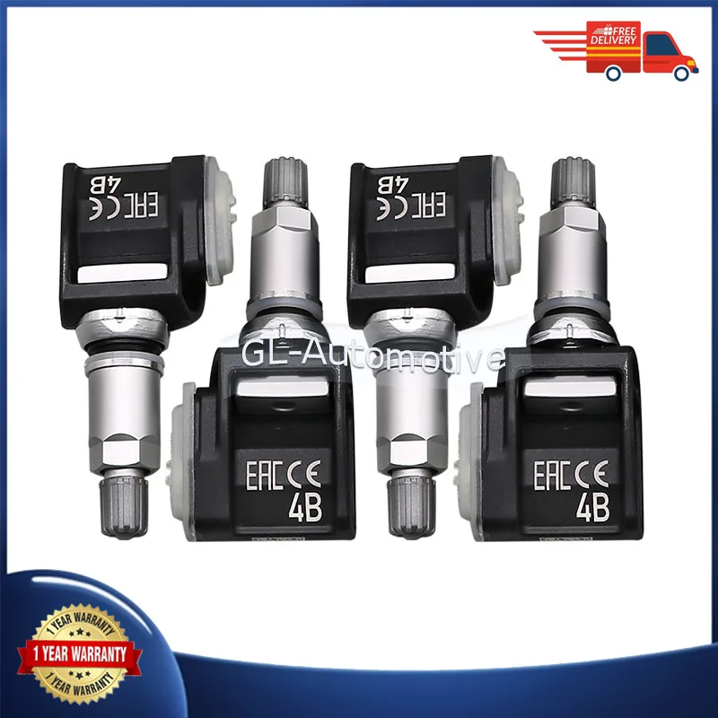 Set of (4) 433MHZ Car TPMS Tire Pressure Sensor For For Chevrolet Corvette 2022-2024 13554170
Set of (4) 433MHZ Car TPMS Tire Pressure Sensor For For Chevrolet Corvette 2022-2024 13554170