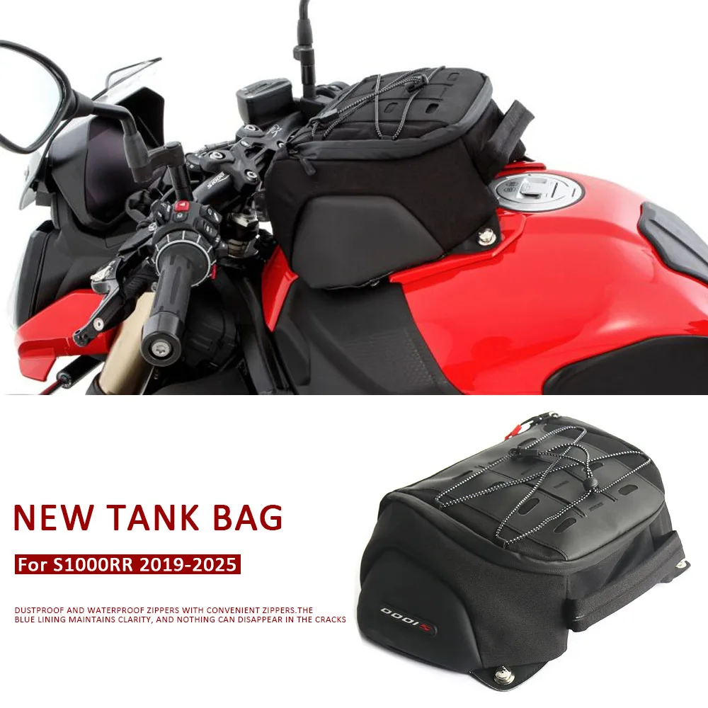 NEW s1000rr S 1000 RR Fuel Tank Bag Motorcycle Accessories Luggage Storage Sport Bag Black For BMW S1000RR S1000 RR 2019-2025
NEW s1000rr S 1000 RR Fuel Tank Bag Motorcycle Accessories Luggage Storage Sport Bag Black For BMW S1000RR S1000 RR 2019-2025
