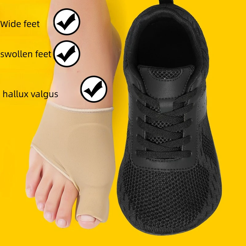 Unisex Wide Toe Box Sneakers Breathable Mesh Comfortable Casual Shoes for Wide Feet 36-46 Tênis Largo Zapatillas Anchos
Unisex Wide Toe Box Sneakers Breathable Mesh Comfortable Casual Shoes for Wide Feet 36-46 Tênis Largo Zapatillas Anchos