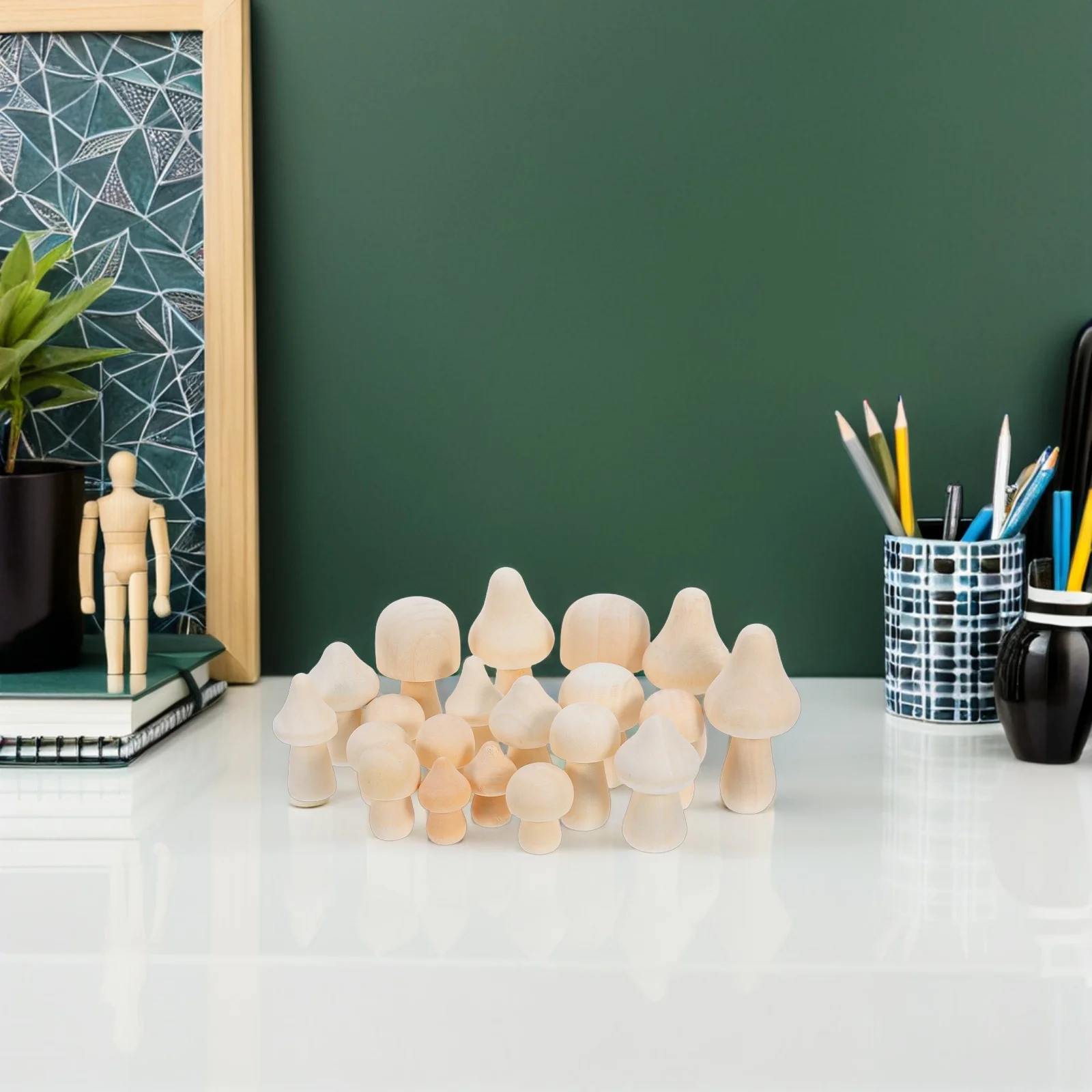 50pcs Blank Mini Wood Mushrooms Unfinished Mushroom Peg For Diy Craft Natural Wooden Figurines 2.83X1.3''
50pcs Blank Mini Wood Mushrooms Unfinished Mushroom Peg For Diy Craft Natural Wooden Figurines 2.83X1.3''