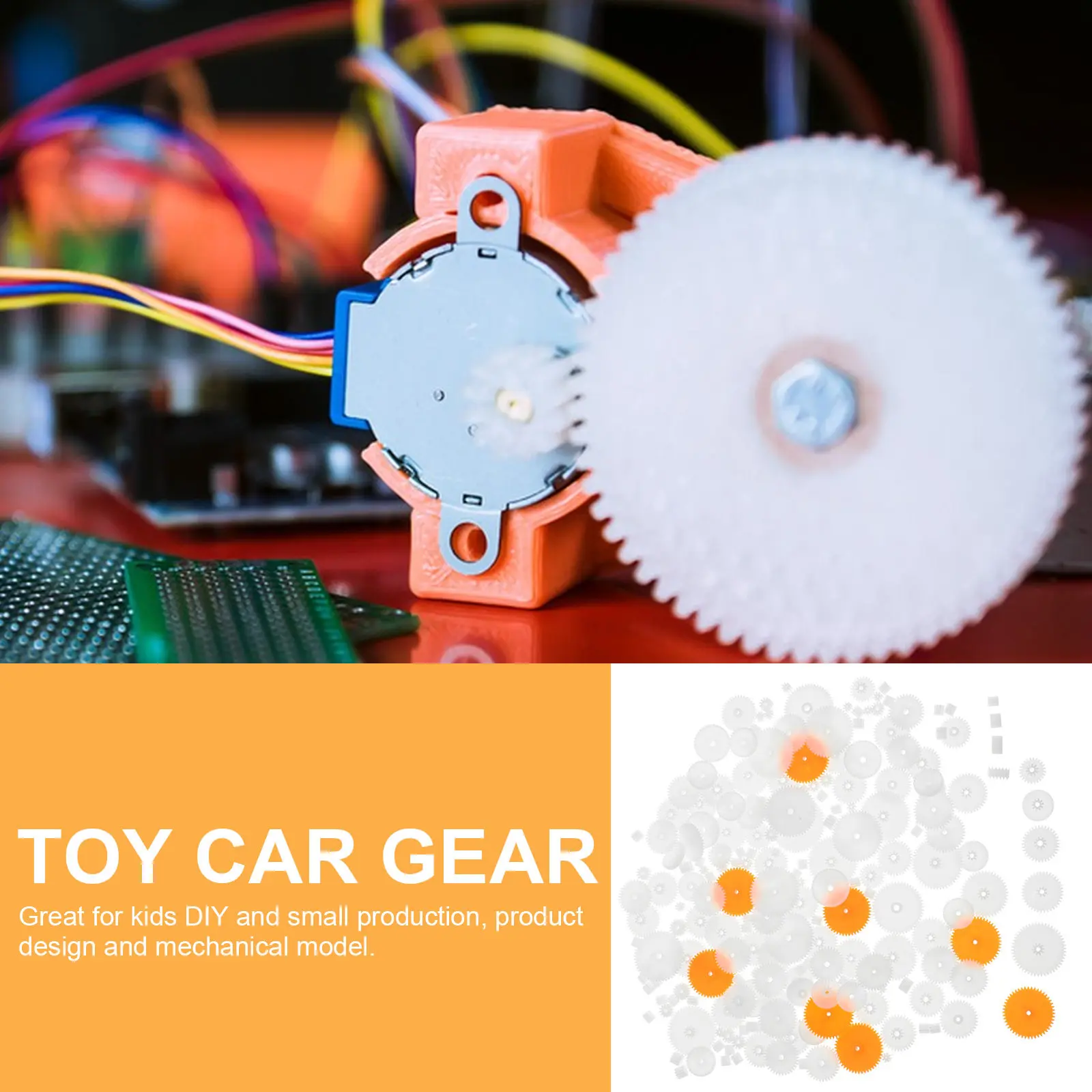 Bag of Plastic Gear Collection DIY Project Repair Supplies Multi-Function Handcraft Kids Robot Parts Accessories
Bag of Plastic Gear Collection DIY Project Repair Supplies Multi-Function Handcraft Kids Robot Parts Accessories