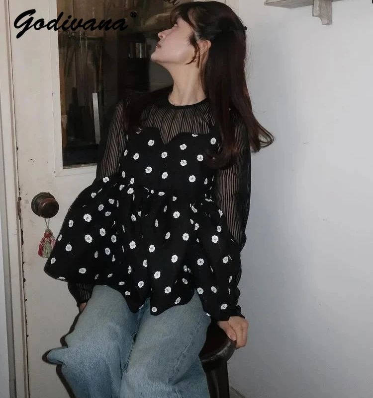 Japanese Style Women's Thin See-through Pullover T-shirt New Spring Sexy Backless Lace-up Bow Perspective Long Sleeve Tops
Japanese Style Women's Thin See-through Pullover T-shirt New Spring Sexy Backless Lace-up Bow Perspective Long Sleeve Tops
