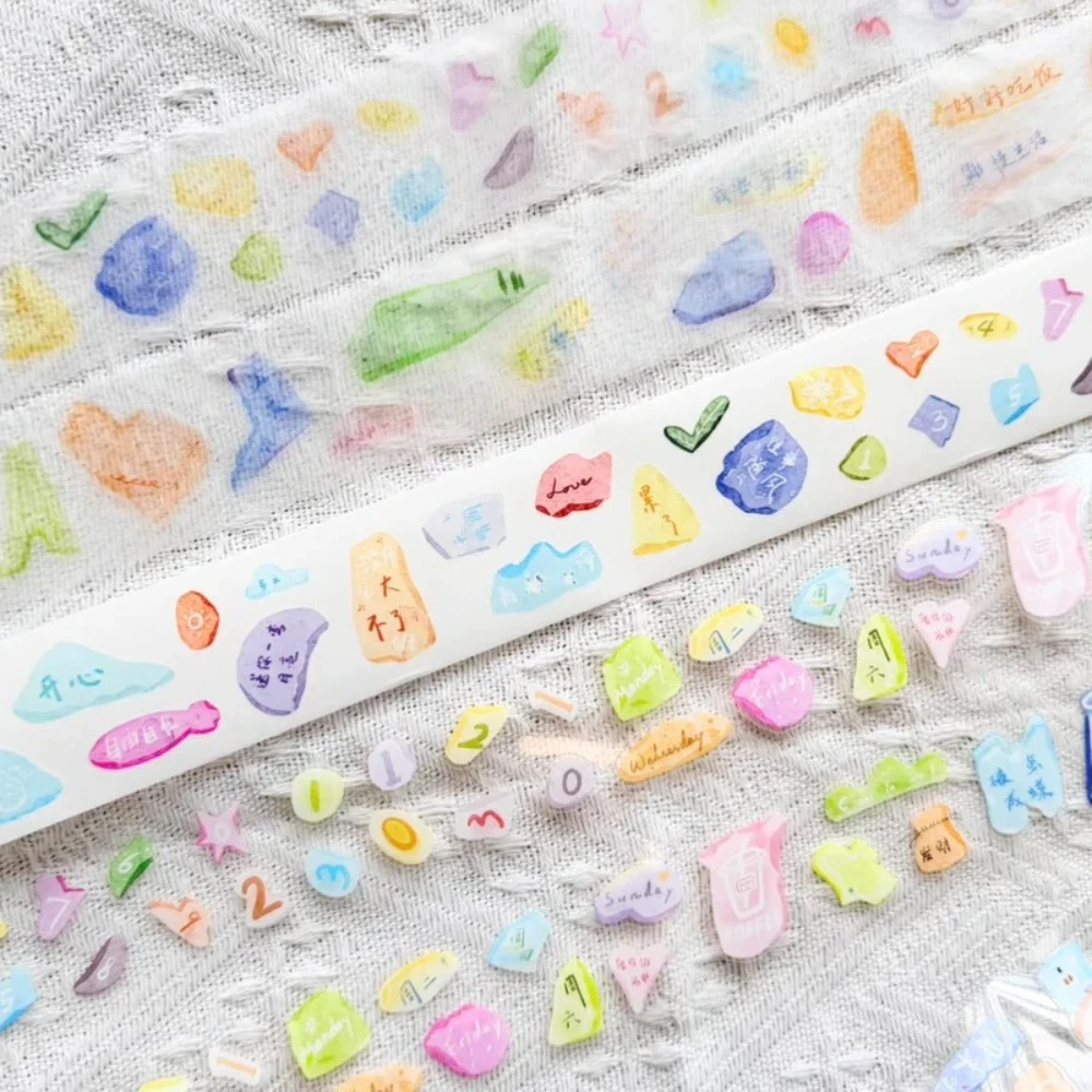 Lynn Studio Vintage Sea Glass Numbers Washi Paper Tape for Card Making Planner DIY Scrapbooking Plan Decorative Sticker
Lynn Studio Vintage Sea Glass Numbers Washi Paper Tape for Card Making Planner DIY Scrapbooking Plan Decorative Sticker