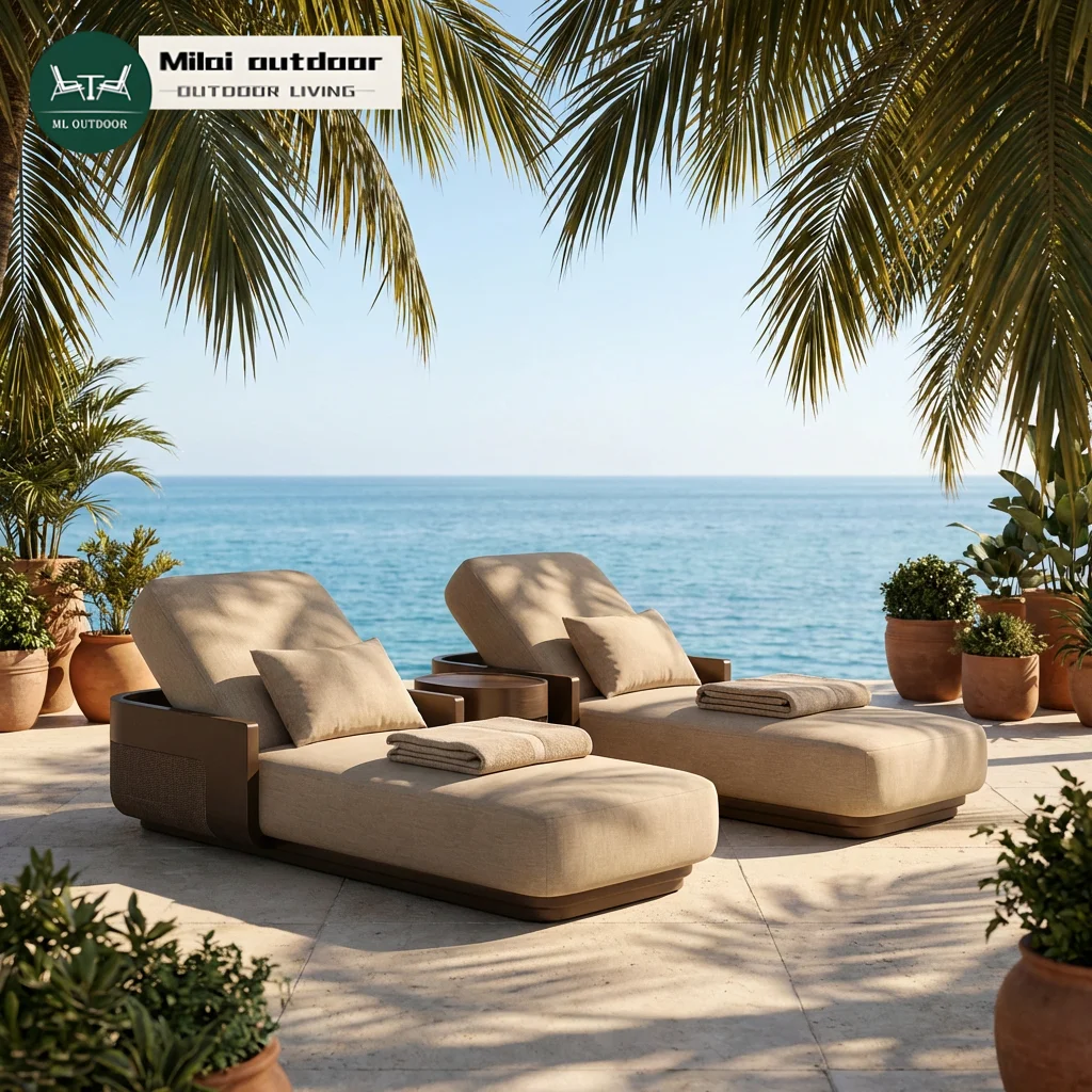 Modern Outdoor Daybed All-Weather Metal Outdoor Furniture Sunbed Lounge Chair Outdoor Swimming Pool Aluminum Lounger Chaise
Modern Outdoor Daybed All-Weather Metal Outdoor Furniture Sunbed Lounge Chair Outdoor Swimming Pool Aluminum Lounger Chaise