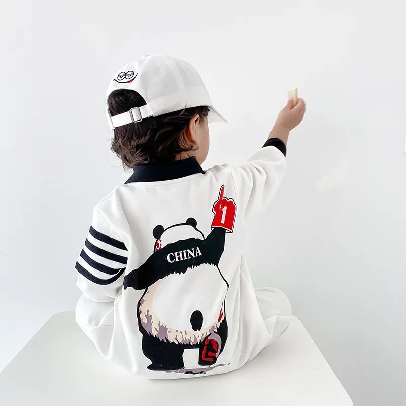 Kawaii Autumn Baby Clothes Bodysuit Boy Girl Infant Cartoon Panda Cotton Long Sleeve Newborn Romper Onesie Baby Jumpsuit
Kawaii Autumn Baby Clothes Bodysuit Boy Girl Infant Cartoon Panda Cotton Long Sleeve Newborn Romper Onesie Baby Jumpsuit