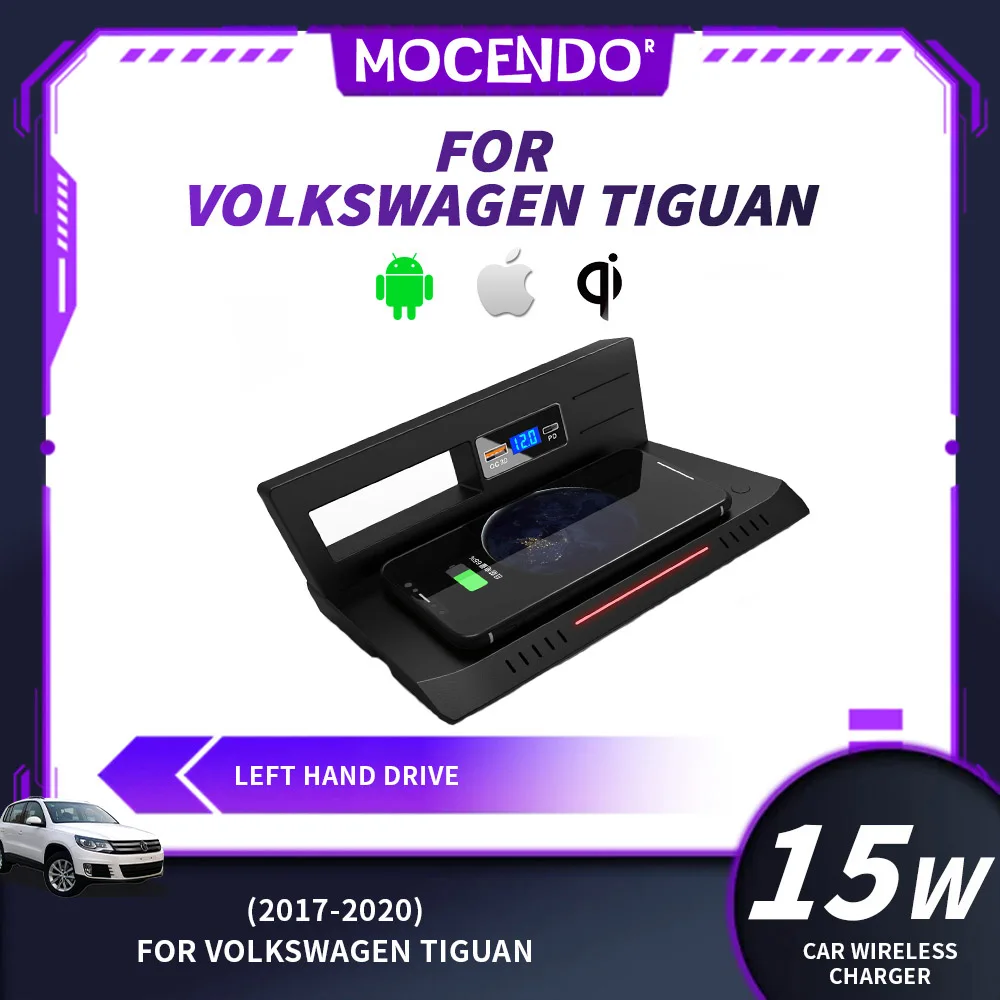 Car accessories For Volkswagen Tiguan 2017-2020 car mobile wireless charger car fast charging board Car styling
Car accessories For Volkswagen Tiguan 2017-2020 car mobile wireless charger car fast charging board Car styling