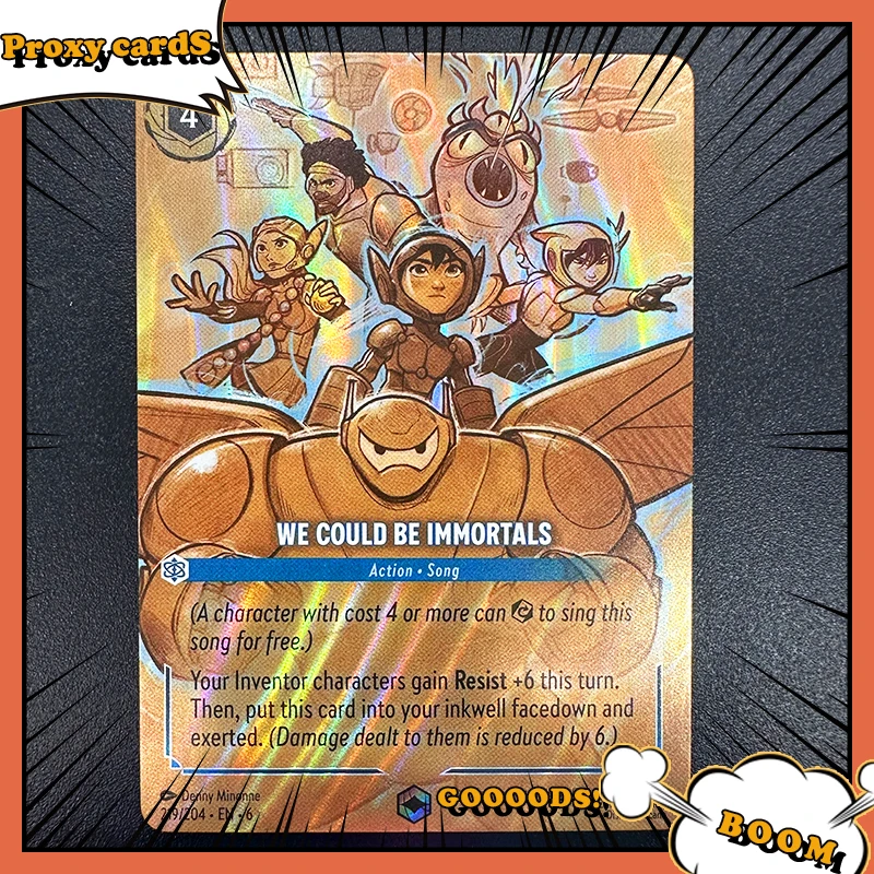 Lorcana FOIL Proxy Cards Entertainment Games Lorcana Captain Amelia We Could Be Immortals Daisy Duck Tigger Collection Toy Gift
Lorcana FOIL Proxy Cards Entertainment Games Lorcana Captain Amelia We Could Be Immortals Daisy Duck Tigger Collection Toy Gift
