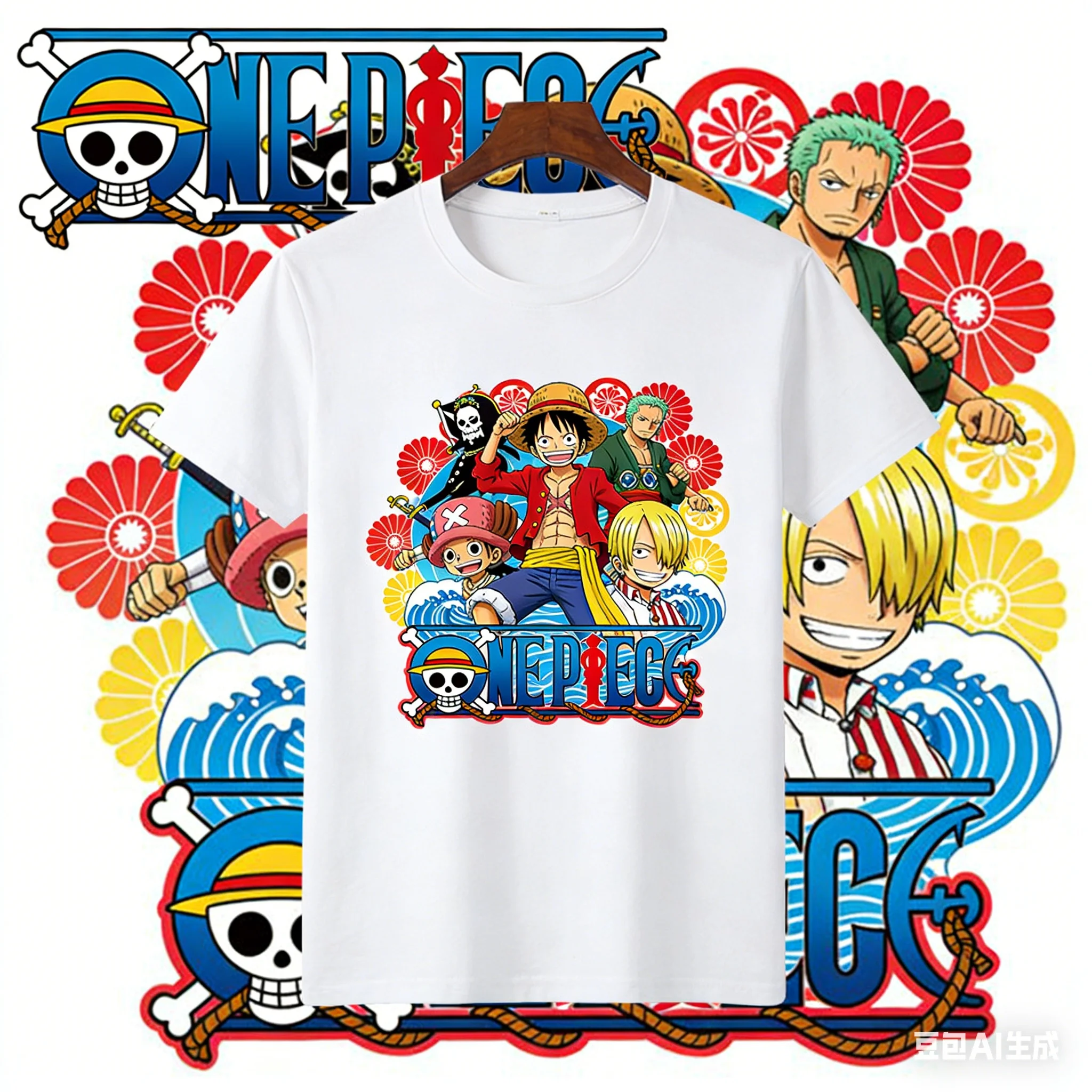 Футболка с принтом One Piece Straw Hat Crew Streetwear Collaboration, летняя повседневная футболка с коротким рукавом
Футболка с принтом One Piece Straw Hat Crew Streetwear Collaboration, летняя повседневная футболка с коротким рукавом