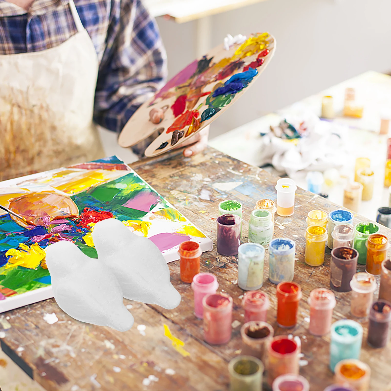 10Pcs Bird Craft Painting Set DIY Art Supplies for Creativity Development Party Decoration Painting Craft
10Pcs Bird Craft Painting Set DIY Art Supplies for Creativity Development Party Decoration Painting Craft