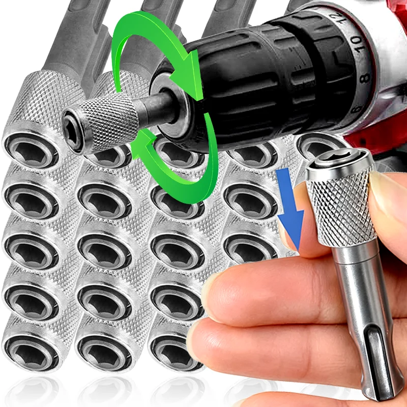 Round Shank Hex Shank Adapter Anti Slip Magnetic Clamping Conversion Impact Drills Auto Repair Screw Fastening Tool Accessory
Round Shank Hex Shank Adapter Anti Slip Magnetic Clamping Conversion Impact Drills Auto Repair Screw Fastening Tool Accessory