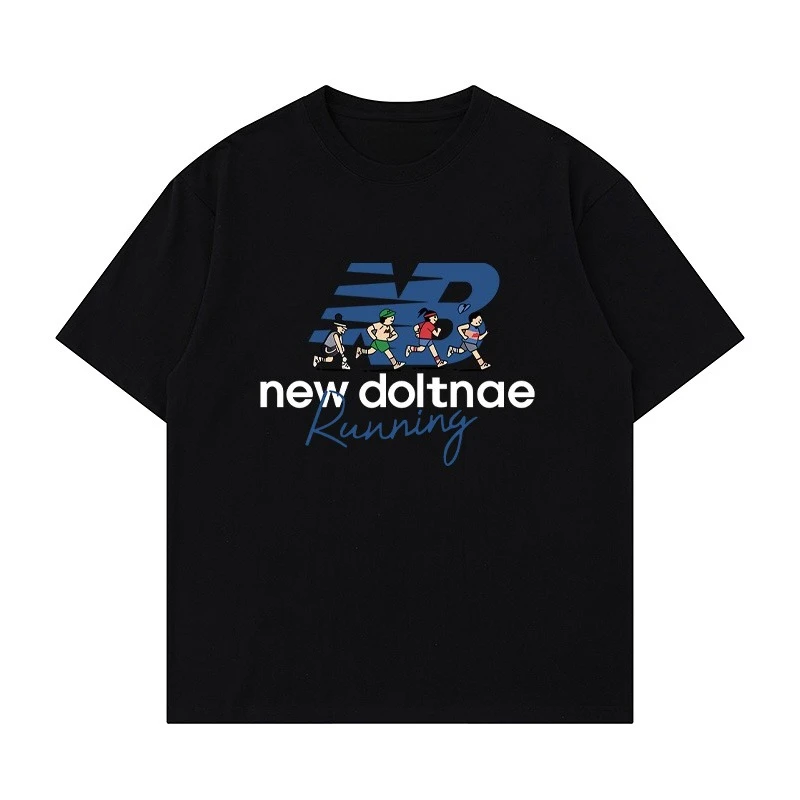 Летняя модная брендовая футболка New Balance для мужчин и женщин для пар NB с короткими рукавами, спортивная футболка, свободный хлопковый повседневный тяжелый топ
Летняя модная брендовая футболка New Balance для мужчин и женщин для пар NB с короткими рукавами, спортивная футболка, свободный хлопковый повседневный тяжелый топ