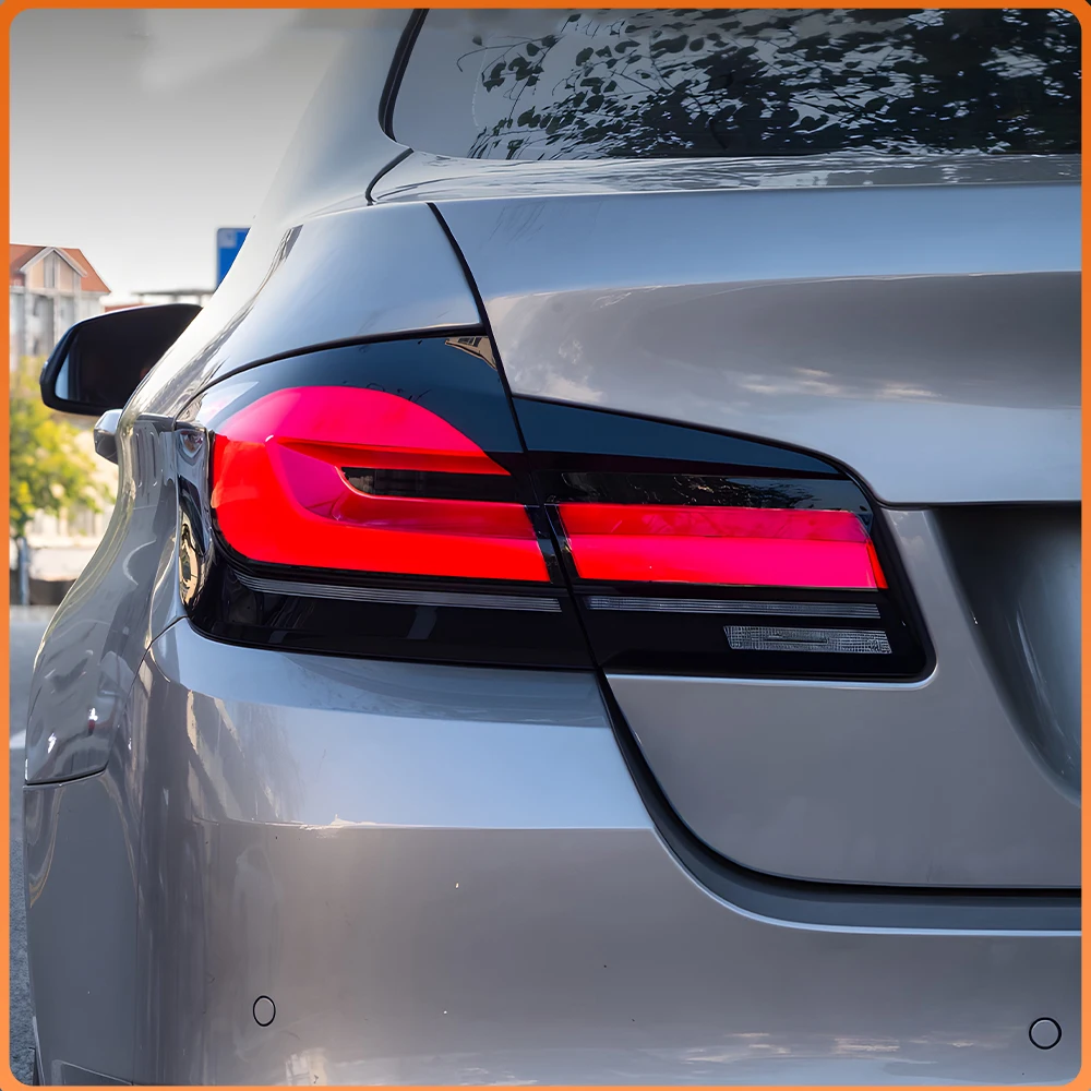 For BMW 5 Series F10 2011-2017 Car Auto Back Lamps Assembly High Quality LED Upgrade 21 Styling Through Taillights Plug and Play
For BMW 5 Series F10 2011-2017 Car Auto Back Lamps Assembly High Quality LED Upgrade 21 Styling Through Taillights Plug and Play