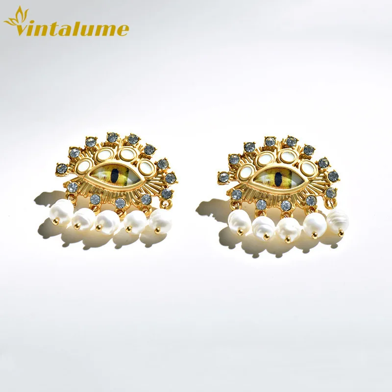Модные серьги Vintalume в форме глаза с жемчужными подвесками и кисточками для женщин, уникальные серьги с фианитами, подарок для вечеринки
Модные серьги Vintalume в форме глаза с жемчужными подвесками и кисточками для женщин, уникальные серьги с фианитами, подарок для вечеринки