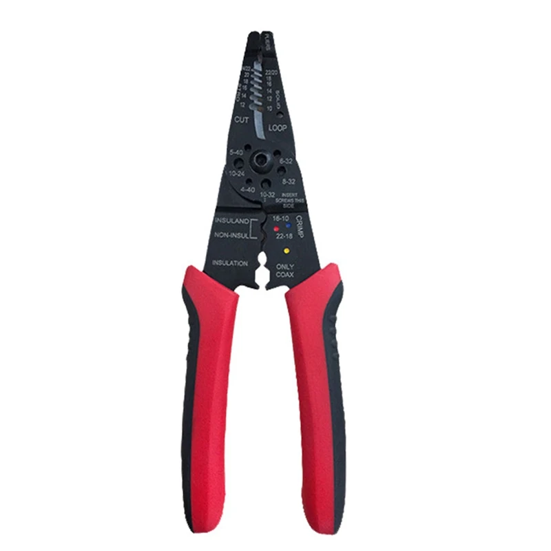 Multi-Function Pliers Automatic Wire Stripper Manual Crimping Pliers Professional Wire Stripping Tool Crimper Cutter
Multi-Function Pliers Automatic Wire Stripper Manual Crimping Pliers Professional Wire Stripping Tool Crimper Cutter