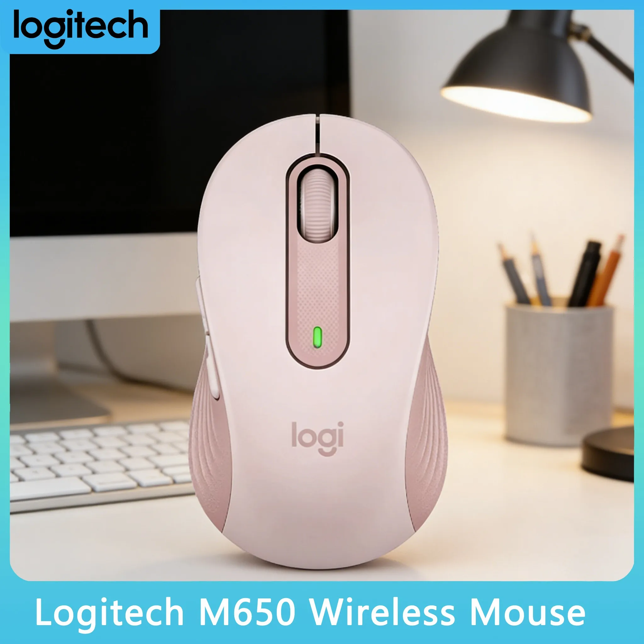 Logitech M650/M650L - Бесшумная мышь для учебы, для маленьких и средних рук
Logitech M650/M650L - Бесшумная мышь для учебы, для маленьких и средних рук