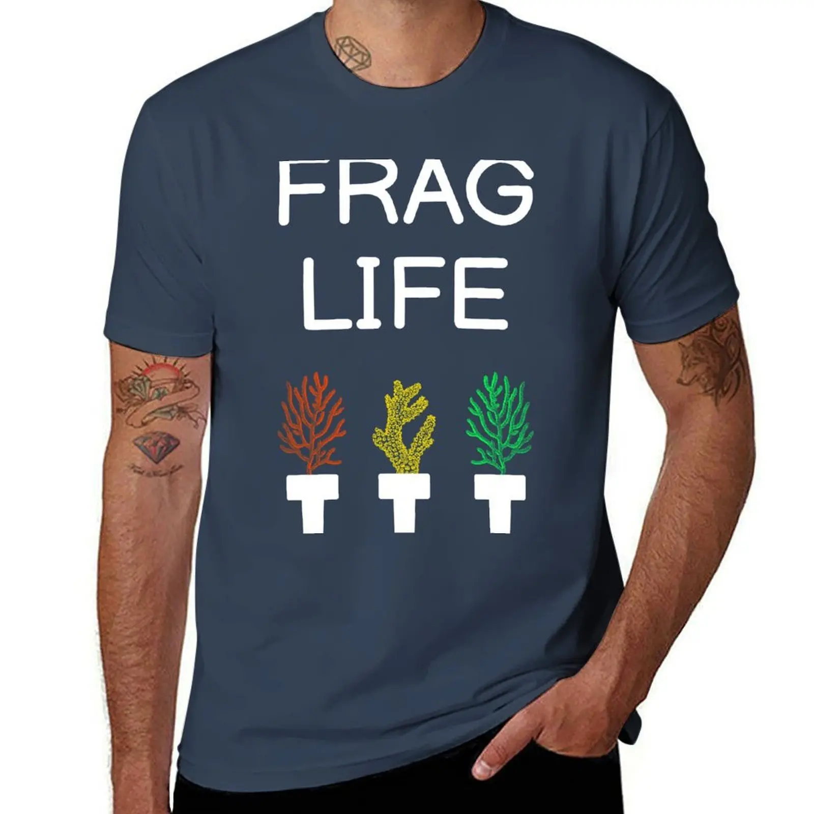 Frag Life Funny Aquarist Coral Reef Edition II T-Shirt Large Size Breathable Tee
Frag Life Funny Aquarist Coral Reef Edition II T-Shirt Large Size Breathable Tee