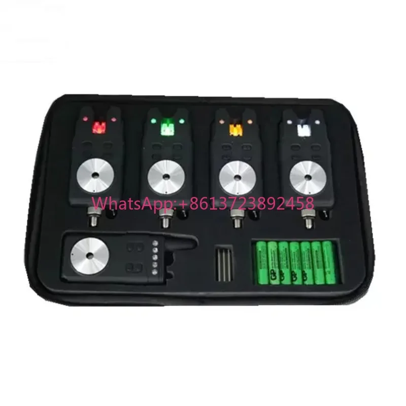 4+1 Carp Fishing Bite Alarm Waterproof 6 LED Indicators CE Certified Premium Quality
4+1 Carp Fishing Bite Alarm Waterproof 6 LED Indicators CE Certified Premium Quality