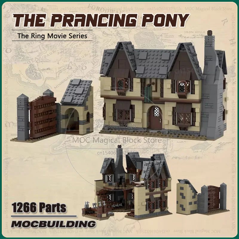 Rings Movie The Pony Moc Building Blocks Prancing Technology Bricks DIY Assembly Sets Collection Model Toys Children Xmas Gifts
Rings Movie The Pony Moc Building Blocks Prancing Technology Bricks DIY Assembly Sets Collection Model Toys Children Xmas Gifts