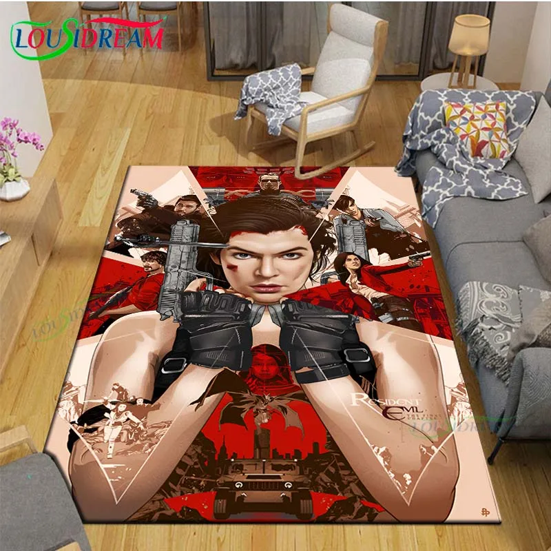 R-Resident Evil Games Printing Playroom and Bedroom Plush Rug Non-slip Soft Mat Bed Area Rug Parlor Decor
R-Resident Evil Games Printing Playroom and Bedroom Plush Rug Non-slip Soft Mat Bed Area Rug Parlor Decor