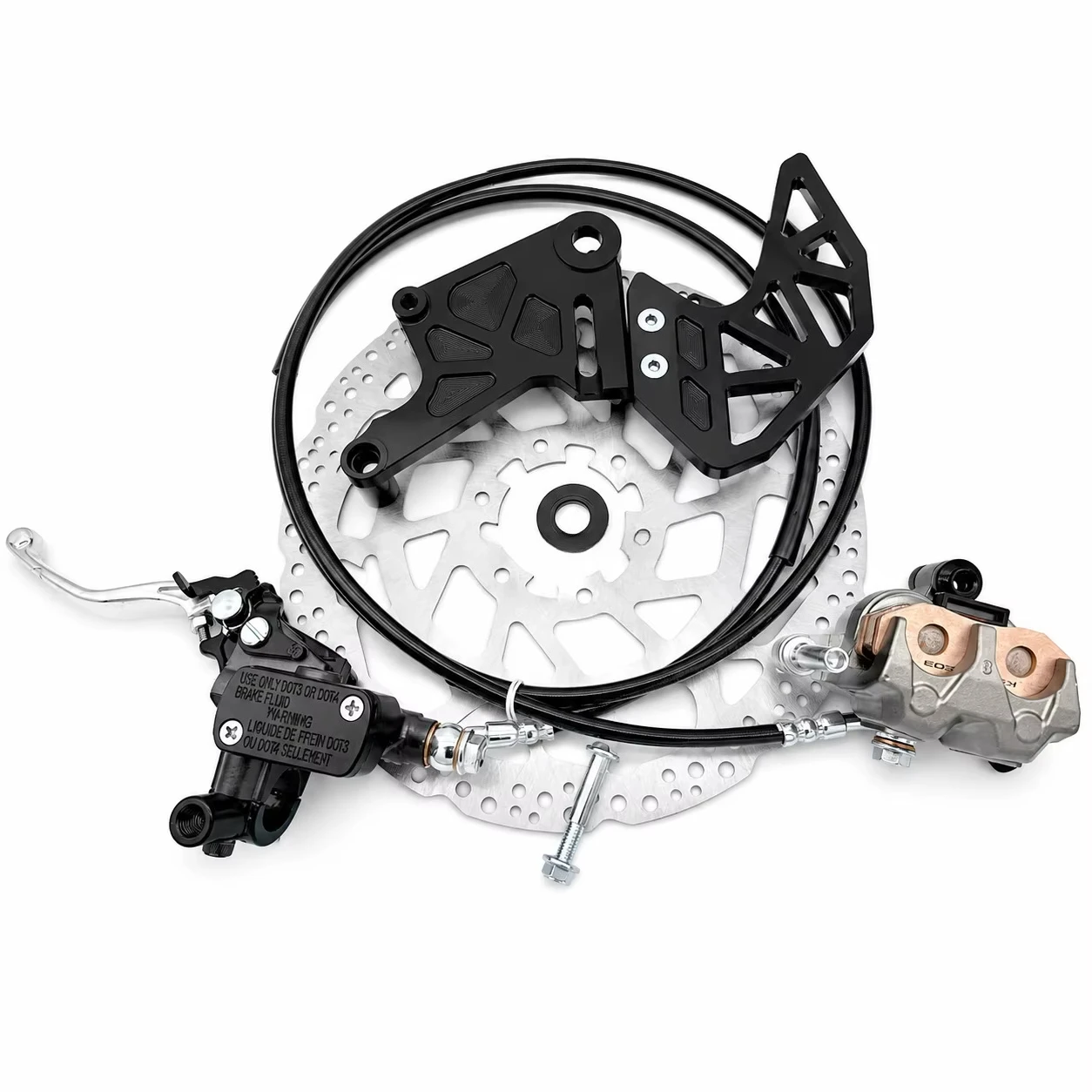 Reinforced Rear Brake Caliper Assembly Complete Hydraulic Disc Brake for Electric Dirt Bike
Reinforced Rear Brake Caliper Assembly Complete Hydraulic Disc Brake for Electric Dirt Bike