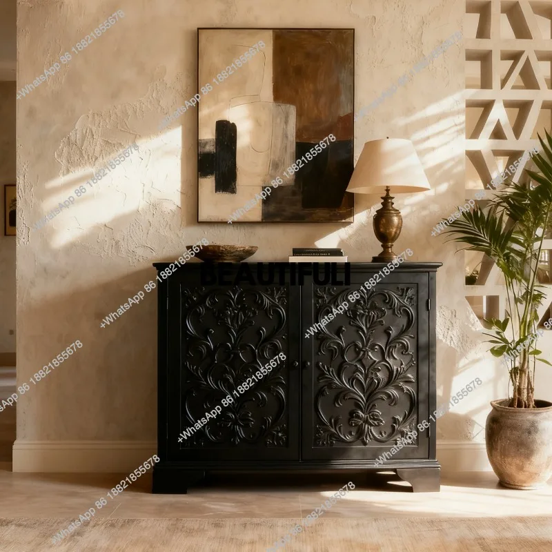 dining side cabinet retro living room storage shoe cabinet light luxury restaurant storage entrance cabinet customization
dining side cabinet retro living room storage shoe cabinet light luxury restaurant storage entrance cabinet customization