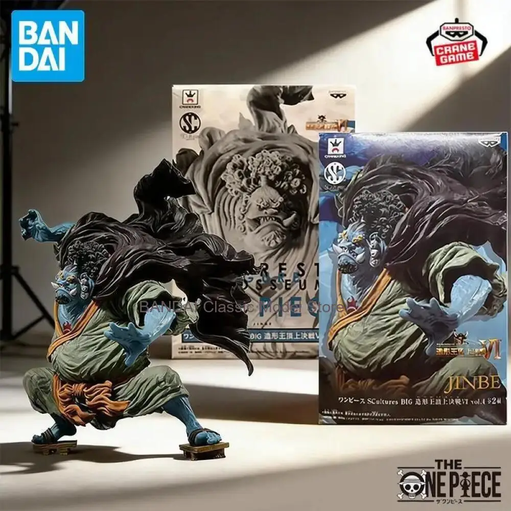 Original Banpresto ONE PIECE SCultures BIGJinbe Action Figures Anime Figuras Cartoon Dolls Model Statue Toys Juguete Gift
Original Banpresto ONE PIECE SCultures BIGJinbe Action Figures Anime Figuras Cartoon Dolls Model Statue Toys Juguete Gift
