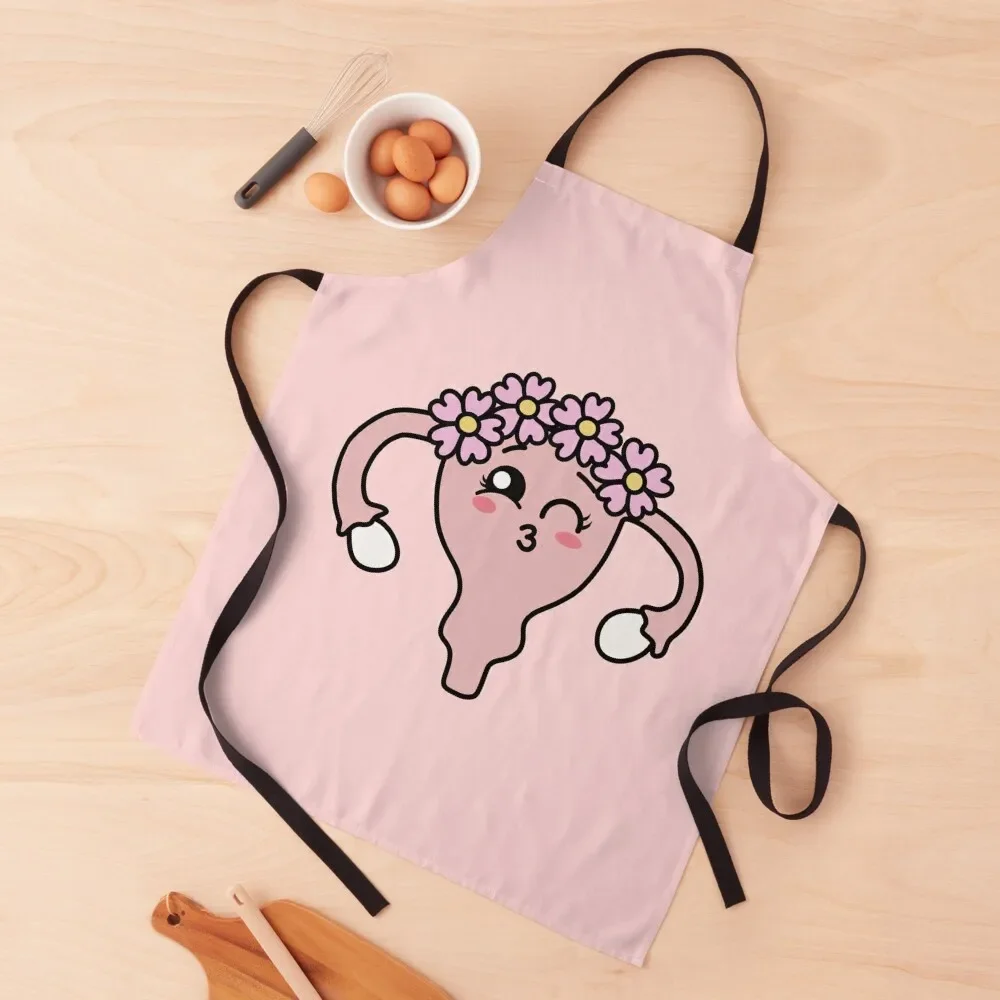 Cuterus with flower crown Apron For Women Kitchen Chef Uniform Women Kitchens Woman Apron
Cuterus with flower crown Apron For Women Kitchen Chef Uniform Women Kitchens Woman Apron