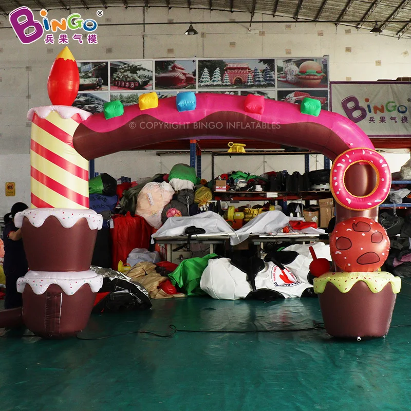 Free Shipping 4x3 Meters Inflatable Cake Arch For Dessert Shop Birthday Party Decoration Toys - BG-A1405
Free Shipping 4x3 Meters Inflatable Cake Arch For Dessert Shop Birthday Party Decoration Toys - BG-A1405