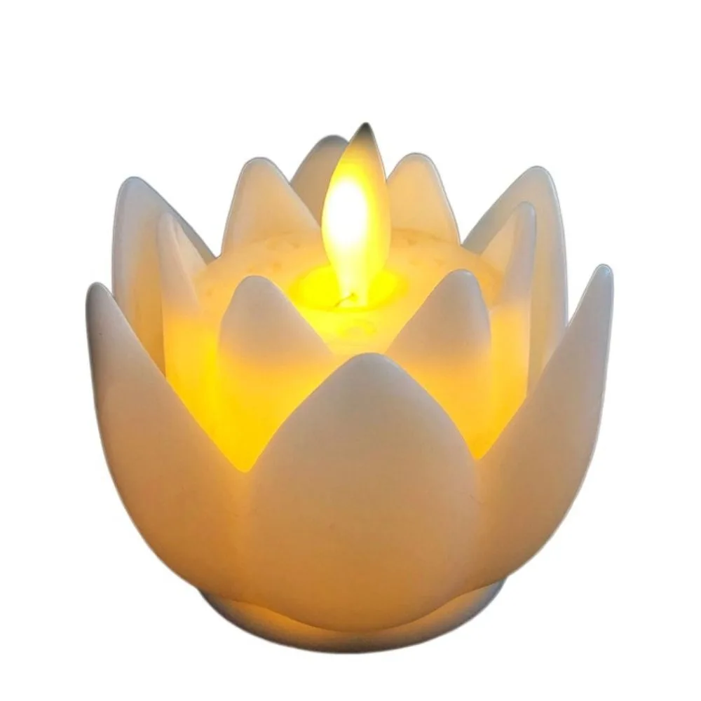 Plastic Lotus Lamp Creative Colorful LED Night Light Exquisite Flickering Desktop Lamp Child Holiday Gift
Plastic Lotus Lamp Creative Colorful LED Night Light Exquisite Flickering Desktop Lamp Child Holiday Gift