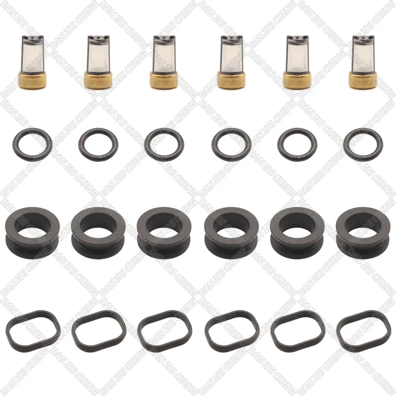 6 set For Mitsubishi Pajero 195500-5810 Fuel Injector Service Repair Kit Filters Orings Seals Grommets
6 set For Mitsubishi Pajero 195500-5810 Fuel Injector Service Repair Kit Filters Orings Seals Grommets