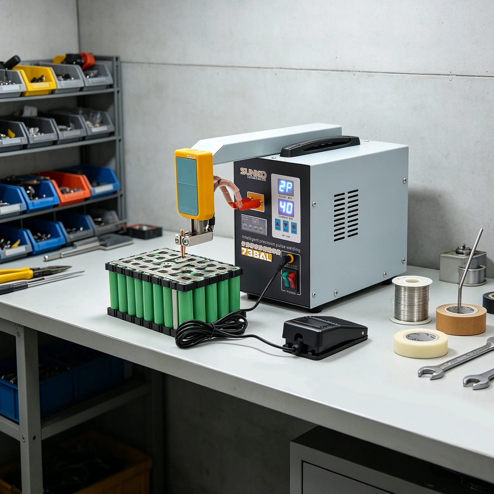 Adjustable Telescopic Arm Spot Welder 3.6KW Power 110V Input US Standard Welding Equipment for Metal Fabrication
Adjustable Telescopic Arm Spot Welder 3.6KW Power 110V Input US Standard Welding Equipment for Metal Fabrication