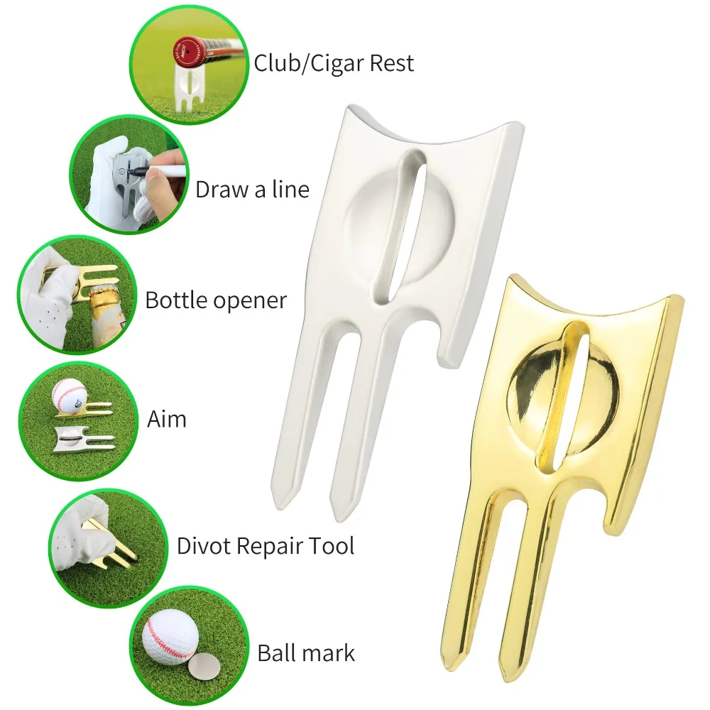 Spot Golf 6-in-1 Green Fork Multifunctional Ball Fork 6In1DivotTool Magnetic Iron Mark Repair Golf Accessories
Spot Golf 6-in-1 Green Fork Multifunctional Ball Fork 6In1DivotTool Magnetic Iron Mark Repair Golf Accessories