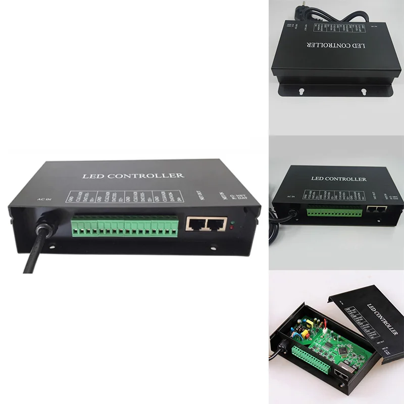 Светодиодный контроллер Artnet DMX Artnet Controller WS2801 WS2811 Artnet Madrix Светодиодный пиксельный контроллер для гирлянд
Светодиодный контроллер Artnet DMX Artnet Controller WS2801 WS2811 Artnet Madrix Светодиодный пиксельный контроллер для гирлянд