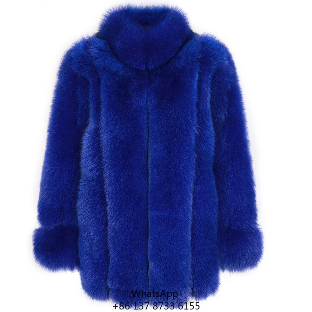 High Collar Natural Fox Fur Jacket Women 2023 Winter Warm Blue Fox Fur Coat Ladies Outerwear
High Collar Natural Fox Fur Jacket Women 2023 Winter Warm Blue Fox Fur Coat Ladies Outerwear