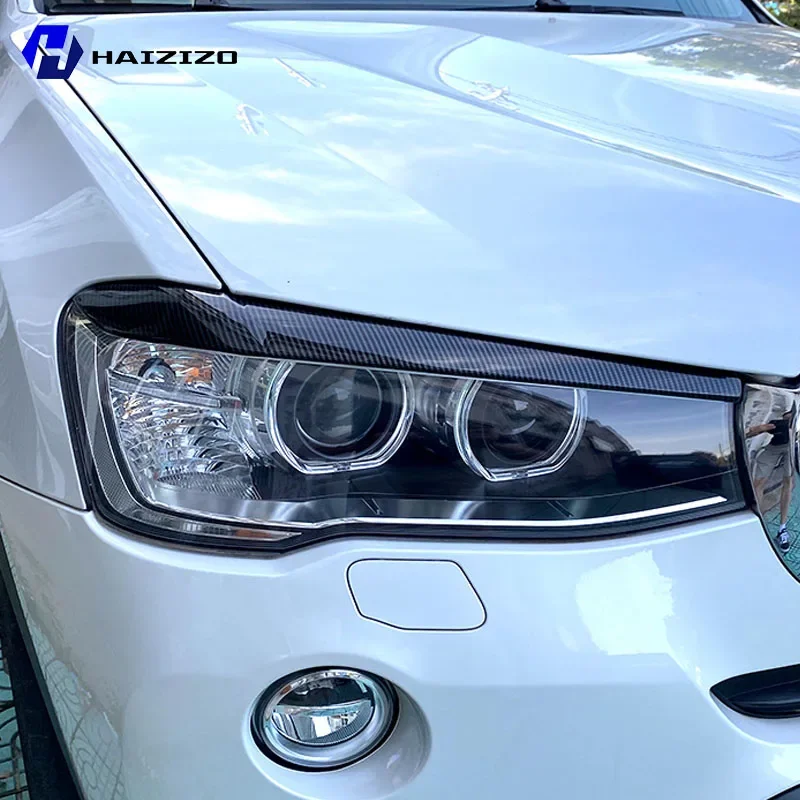 Для BMW X3 X4 F25 F26 2014-2017 автомобильная передняя фара, декоративная лампа, модификация бровей, аксессуары из углеродного волокна, внешний комплект
Для BMW X3 X4 F25 F26 2014-2017 автомобильная передняя фара, декоративная лампа, модификация бровей, аксессуары из углеродного волокна, внешний комплект