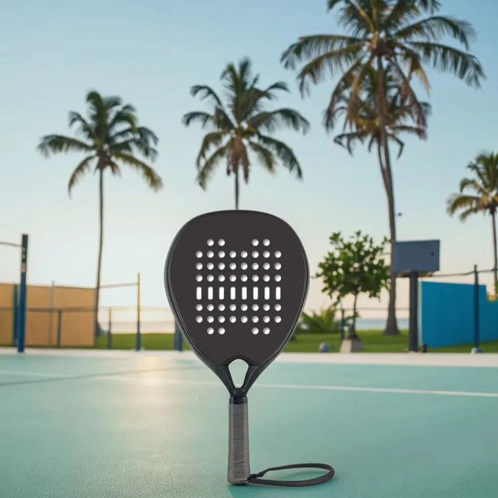 Padel Racket and Paddle with Carbon Fiber and Polyester Net-Beginner-Friendly Professional Beach Tennis Equipment
Padel Racket and Paddle with Carbon Fiber and Polyester Net-Beginner-Friendly Professional Beach Tennis Equipment