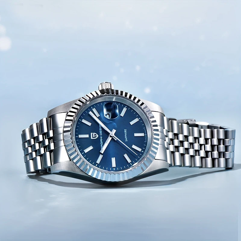 Top PAGANI DESIGN 42MM Men Mechanical Watches Luxurious Business Automatic Watch 100M Waterproof Stainless Steel Watch for Men
Top PAGANI DESIGN 42MM Men Mechanical Watches Luxurious Business Automatic Watch 100M Waterproof Stainless Steel Watch for Men