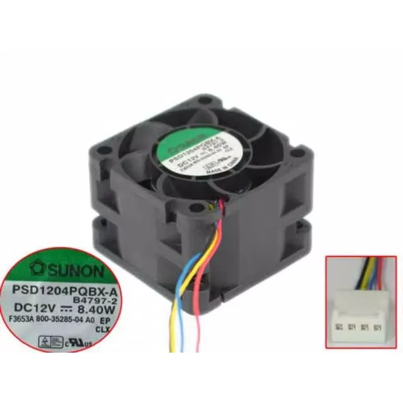 SUNON PSD1204PQBX-A B4797-3 Вентилятор охлаждения сервера DC 12 В 8,4 Вт 40x40x28 мм 4-проводной
SUNON PSD1204PQBX-A B4797-3 Вентилятор охлаждения сервера DC 12 В 8,4 Вт 40x40x28 мм 4-проводной