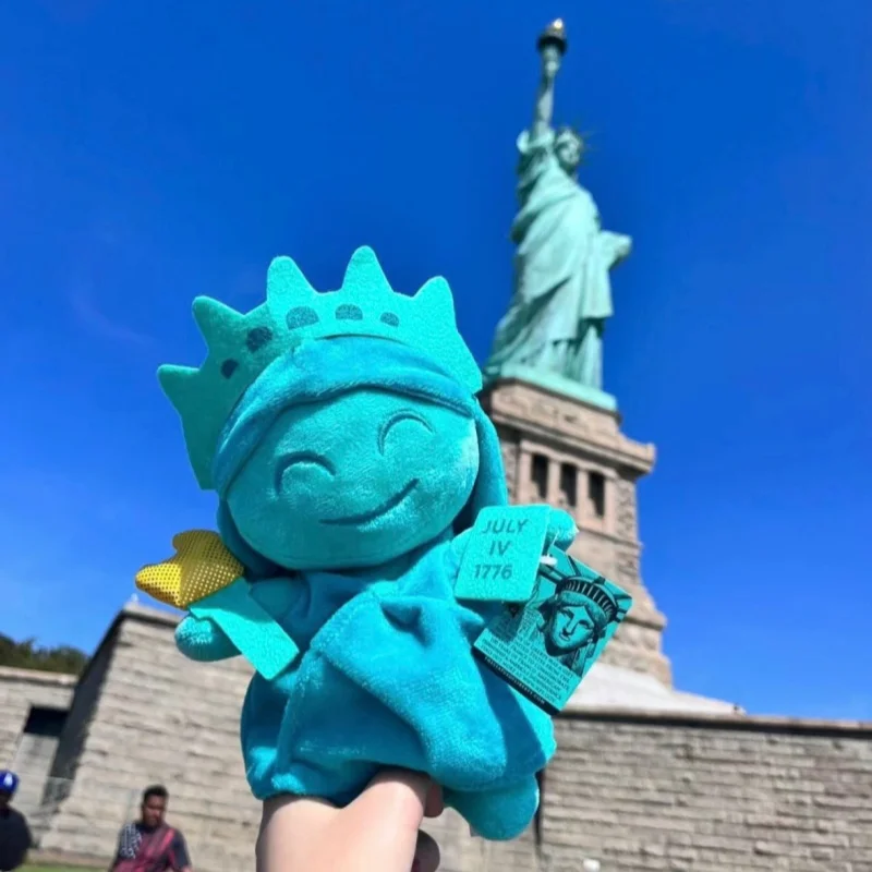 Cute Liberty Statue Plush Keychain New York Souvenir Soft Stuffed Doll Cartoon Tourist Gift For Kids Friends Girls Bag Charm
Cute Liberty Statue Plush Keychain New York Souvenir Soft Stuffed Doll Cartoon Tourist Gift For Kids Friends Girls Bag Charm