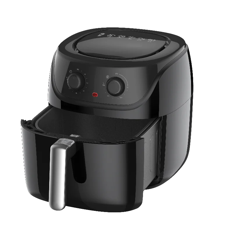 Electric Temperature Control Timer Air Fryer Detachable Basket Rapid Hot 6.1L Air Fryer
Electric Temperature Control Timer Air Fryer Detachable Basket Rapid Hot 6.1L Air Fryer