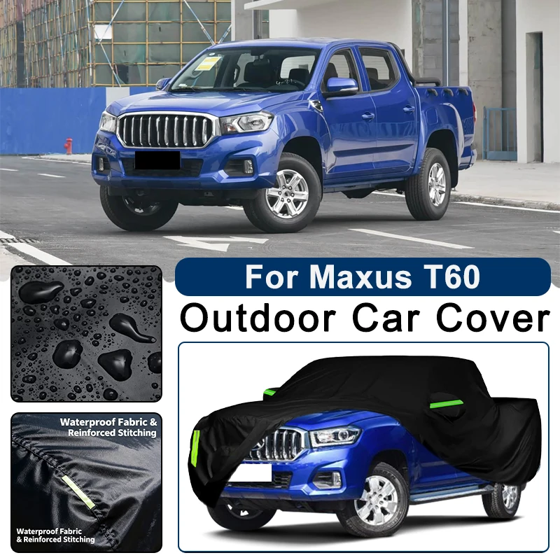 Outdoor Car Cover Waterproof Dustproof UV Sun Protection, Full Car Protector Exterior Accessories For Maxus T60 2016-2026
Outdoor Car Cover Waterproof Dustproof UV Sun Protection, Full Car Protector Exterior Accessories For Maxus T60 2016-2026