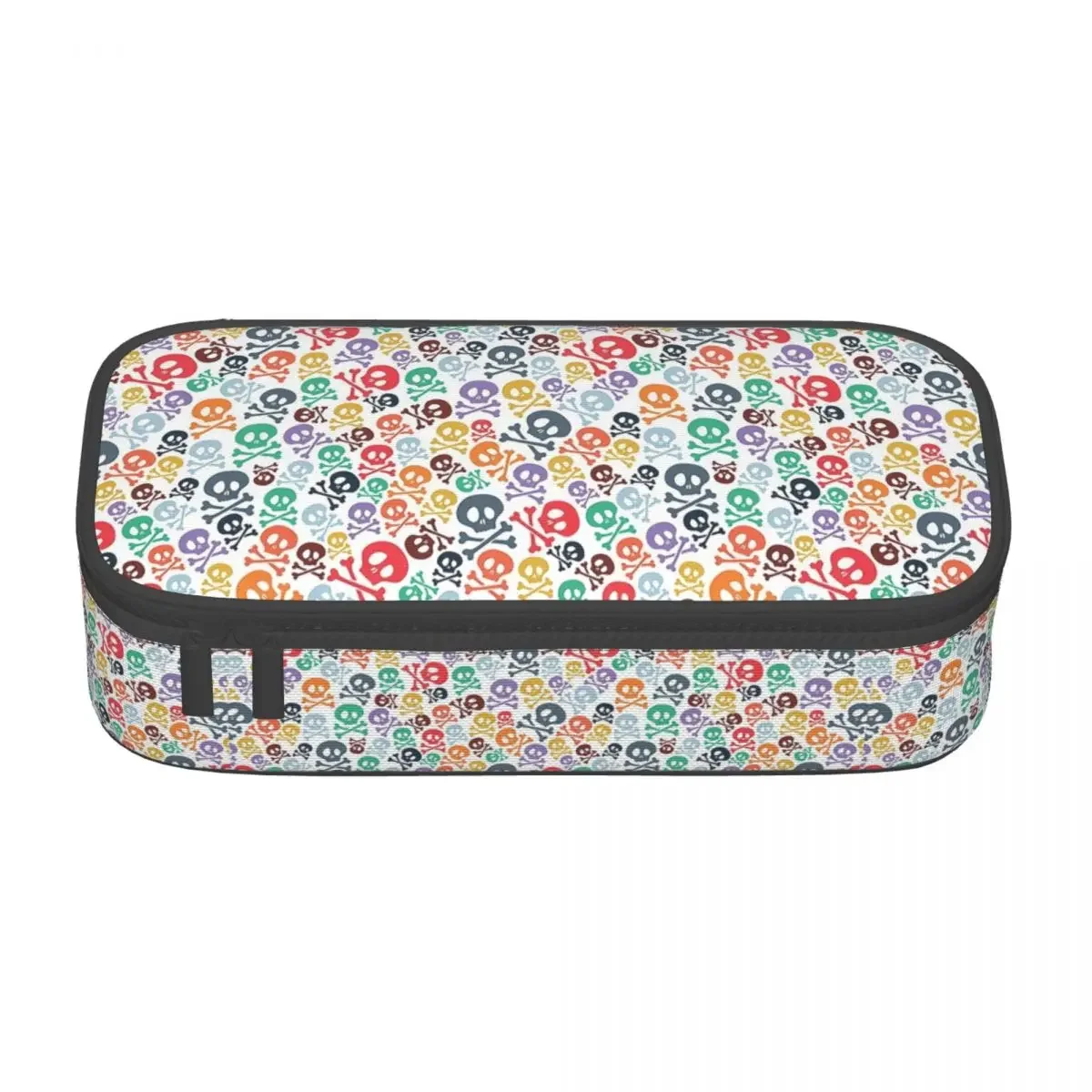 Custom Skull Print Pencil Cases for Girls Boys Large Storage Horror Skeleton Death Pen Bag Box Stationery
Custom Skull Print Pencil Cases for Girls Boys Large Storage Horror Skeleton Death Pen Bag Box Stationery