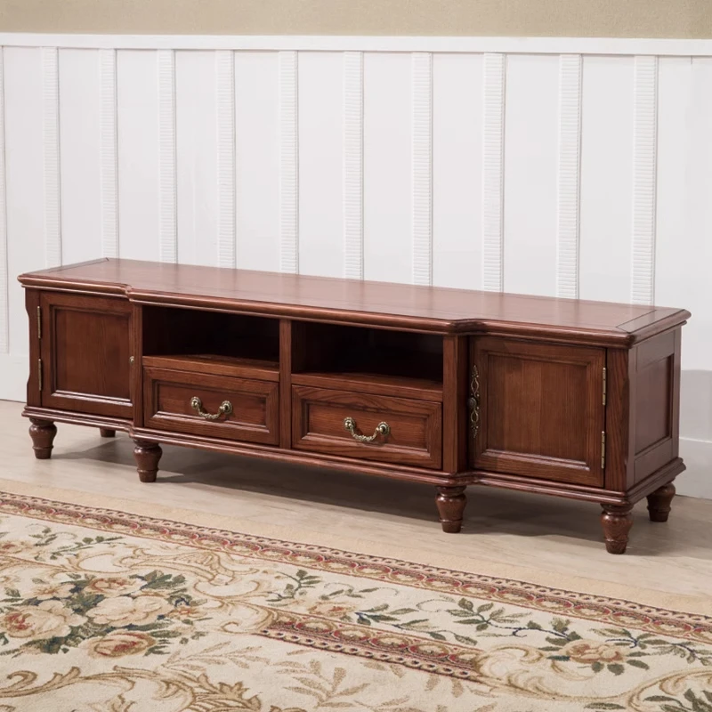 American TV Stand Solid Wood TV Cabinet Light Luxury Cabinet Simple Locker Armoire Avec Tv Household Living Room Furniture
American TV Stand Solid Wood TV Cabinet Light Luxury Cabinet Simple Locker Armoire Avec Tv Household Living Room Furniture